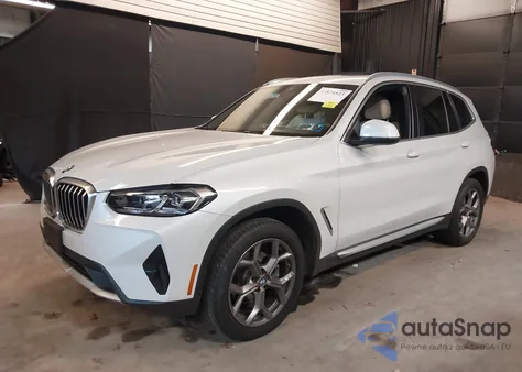 2022 BMW X3 xDrive30I from USA, damaged, VIN 5UX53DP06N9J89684